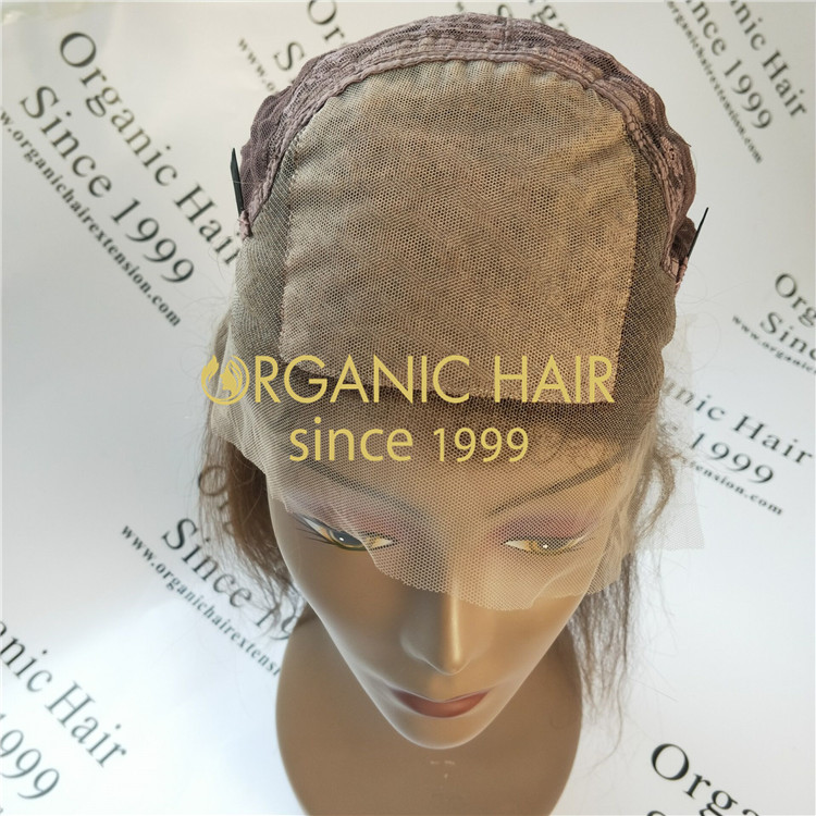 Free style silk base straight natural color full lace wigs,lace frontal wigs hair wholesale factory in China A41